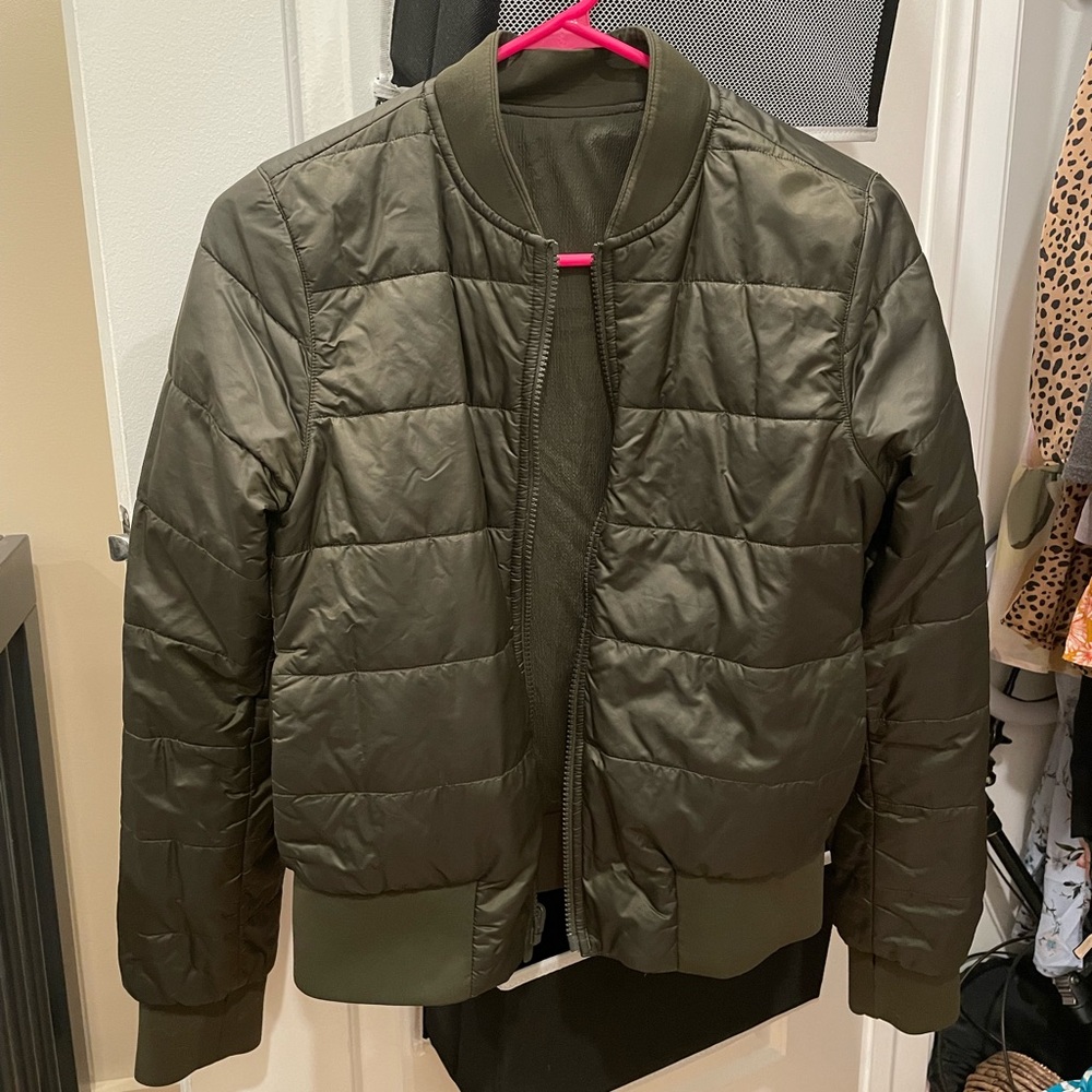 lululemon reversible non-stop bomber jacket